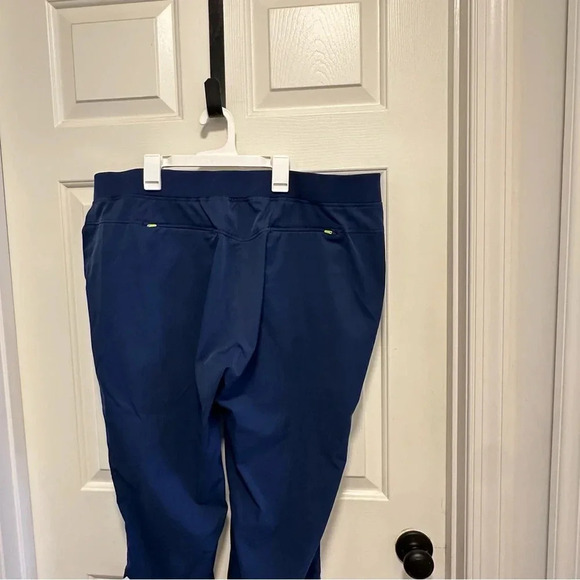 Medelita Women Argon Scrub Pants Size XXL Navy Blue Drawstring Waist Stretch - Picture 3 of 7